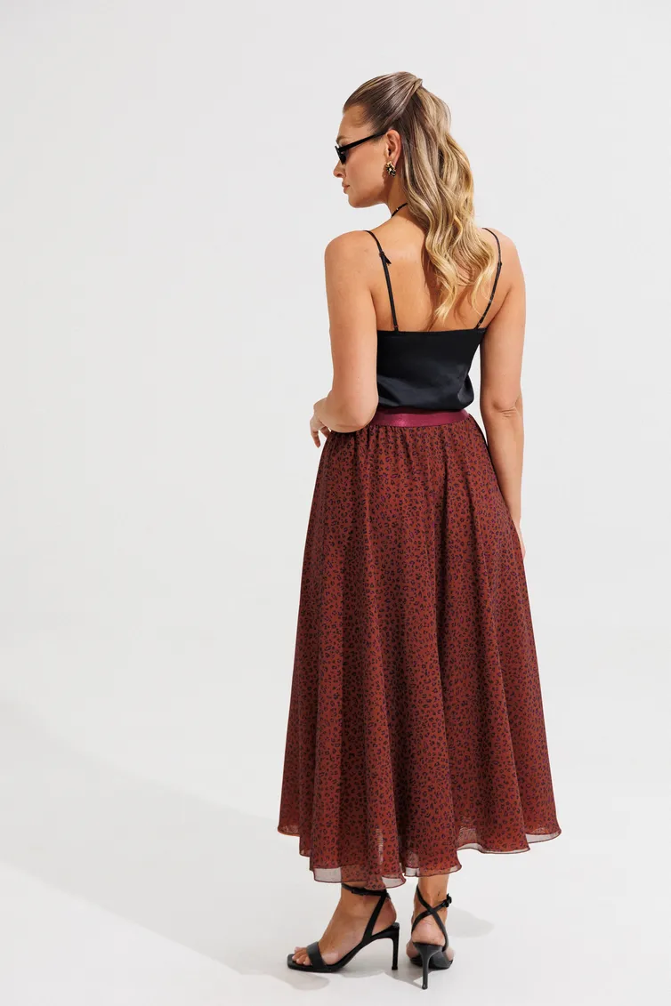 Skirt Anastasia #1263.1 terrakot