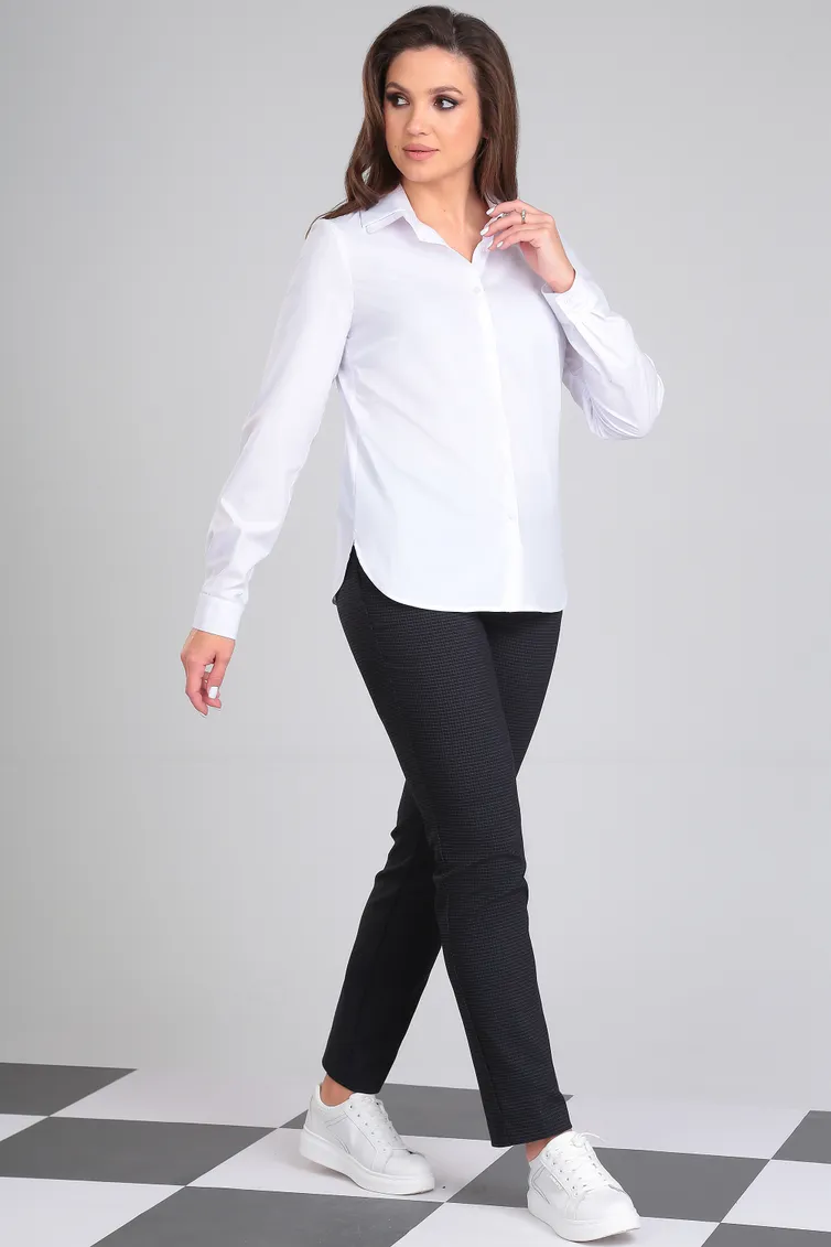 Bluzka LeNata #12916 belyj