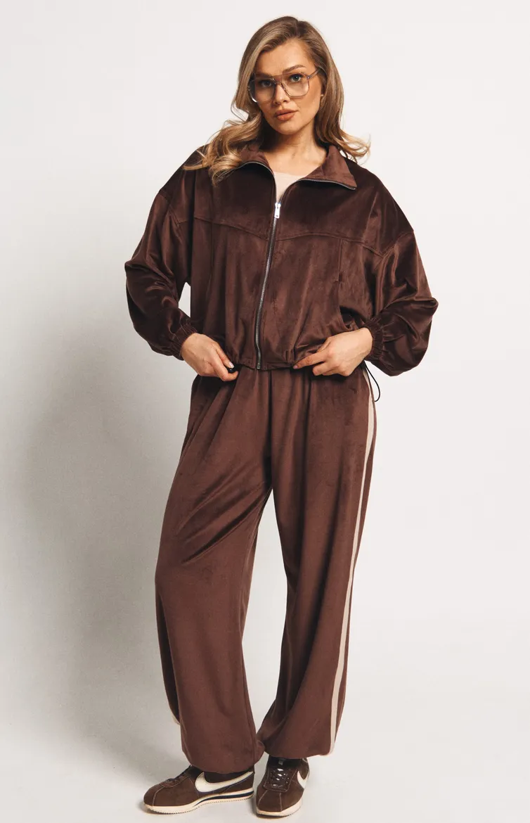 Garnitur Verita moda #N-2449 shokolad