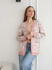 Кардиган BONADI арт. BS45 пудра-капучино