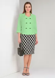 Zestaw Vilena-fashion #801 yabloko+belo-chernyj