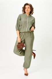 Suit Vilena-fashion #1173 xaki