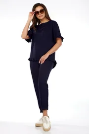 Garnitur Vilena-fashion #893 temno-sinij