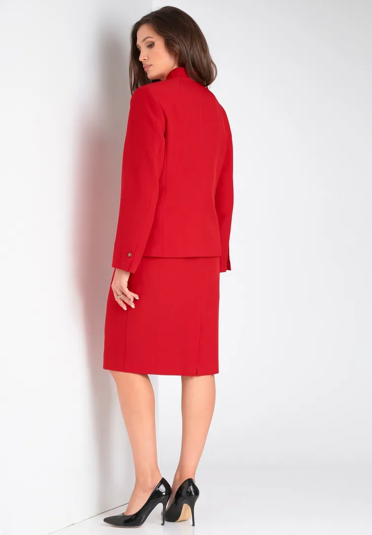 Garnitur Vilena-fashion #921 krasnyj