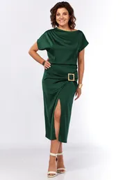 Dress Olga Style #S902 zelenaya butylka