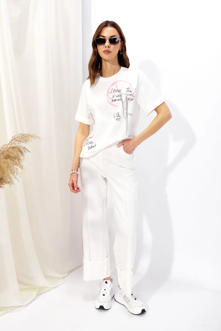 Trousers Lyushe #4329 moloko