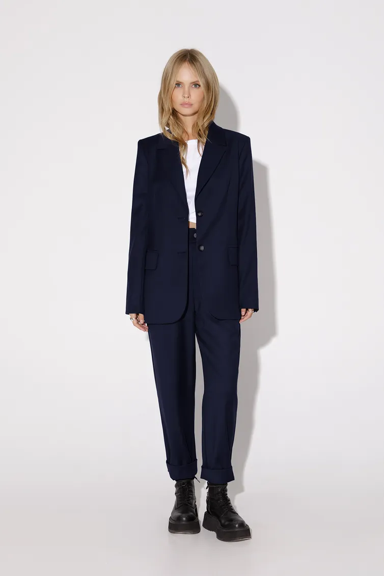 Blazer Pirs #4938 temno-sinij