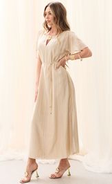 Платье Golden Valley 44375 бежевый