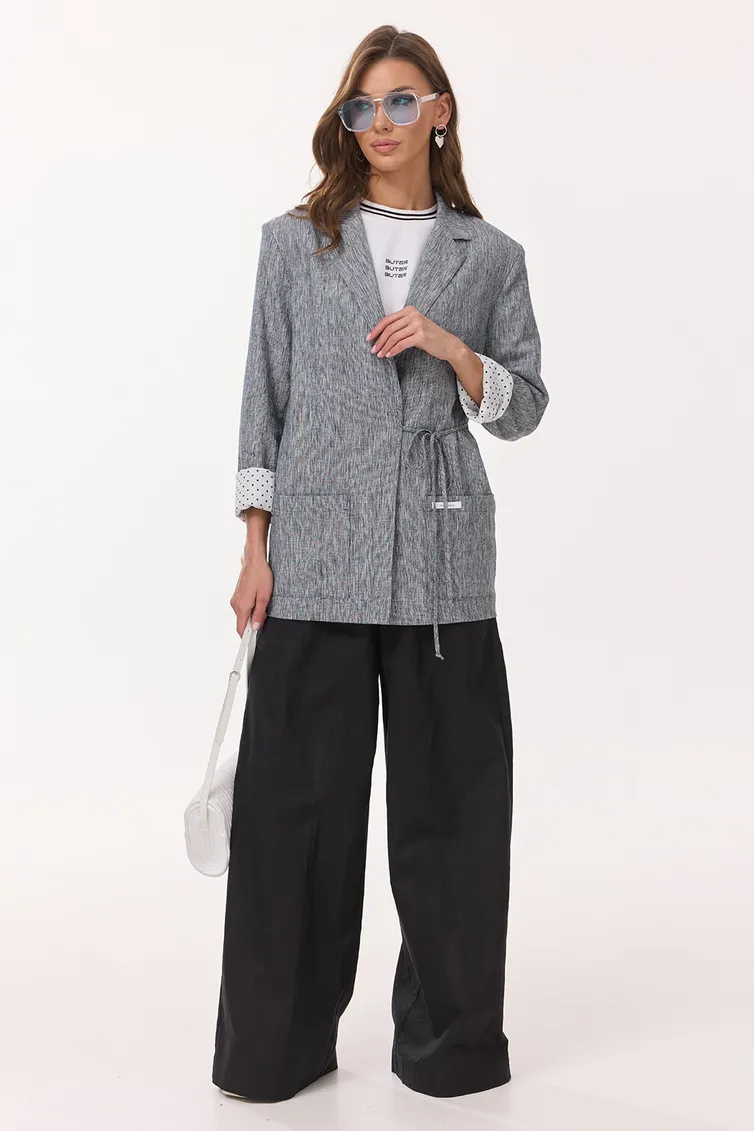 Żakiet Buter New #3055 seryj