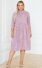 Sukienka Sale 1329 pudrovyj
