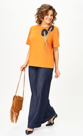 Комплект Michel Chic 1368/1 манго, синий