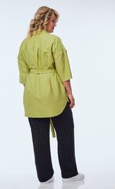 Комплект OVERYOU 248/1 фисташка с черно-белым