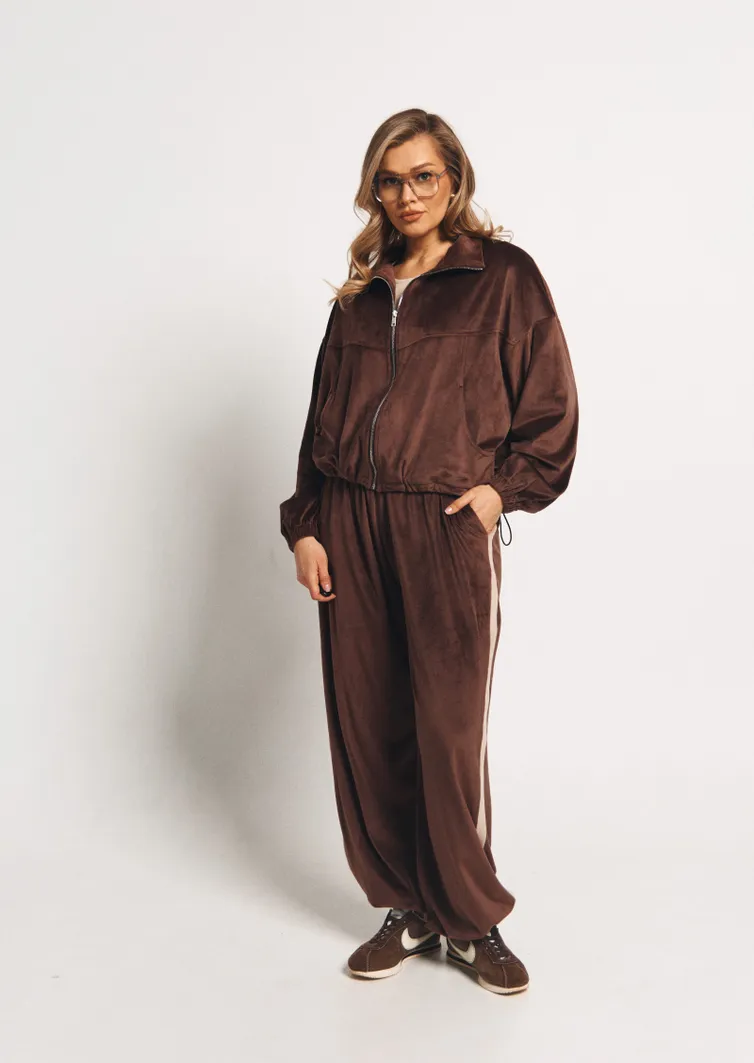 Garnitur Verita moda #N-2449 shokolad