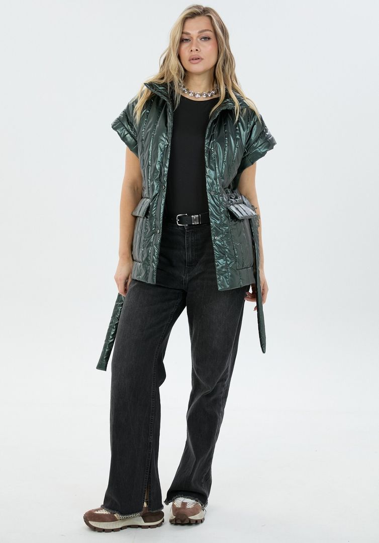 Waistcoat LM project #M 0014 izumrud