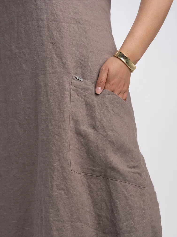 Sukienka FASHION CENTRE #L-4258/Kakao/170