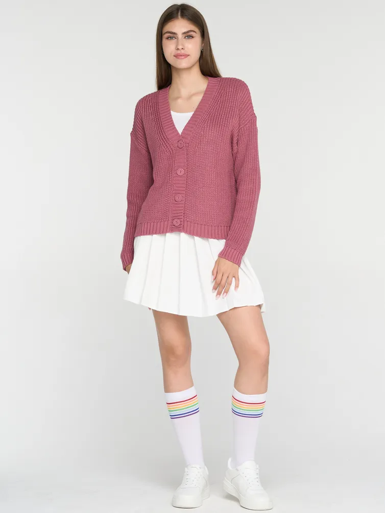 Sweter Newvay #7242-14128 t.pudra