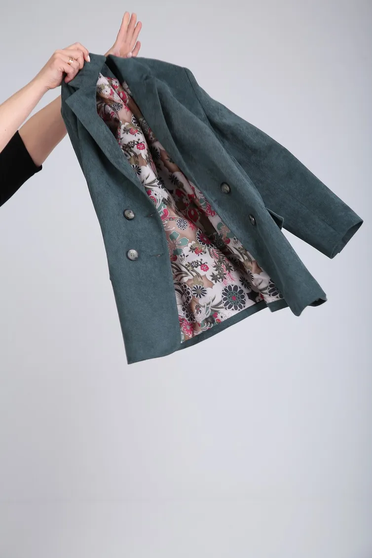 Żakiet Vilena-fashion #752A zelenyj