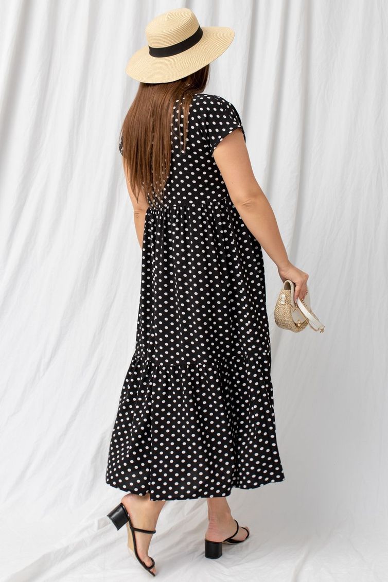 Dress TOOK A LOOK & Angelika #A-356 gorox na chernom