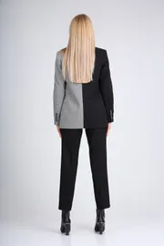 Zestaw Vilena-fashion #749 seryj+chernyj