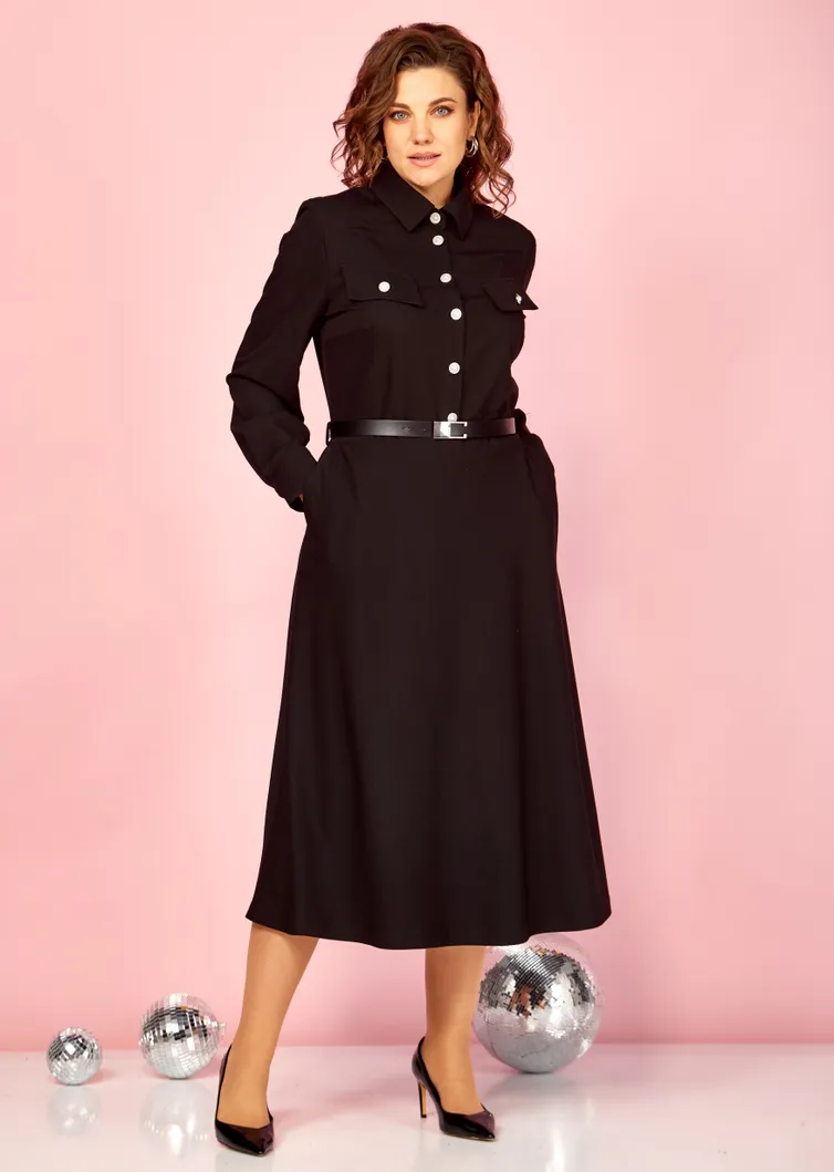 Sukienka Ava fashion #M-164 chernyj
