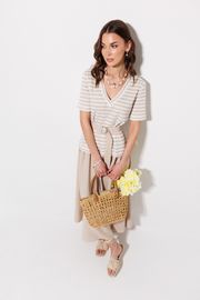 Платье Люше арт. 4378 бежевый