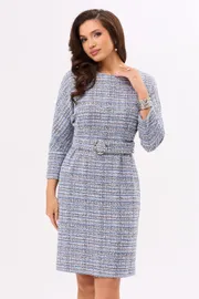 Dress Golden Valley #44351-1 temno-goluboj
