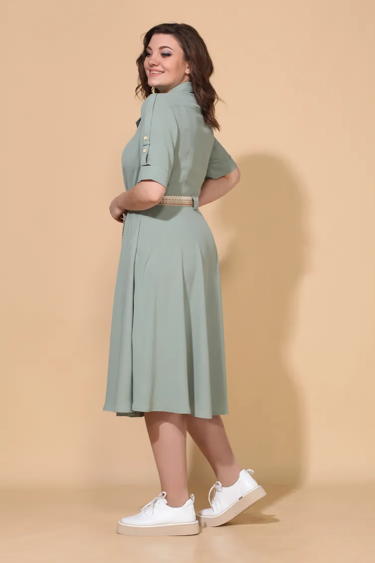Sukienka Vilena-fashion #642 svetlaya polyn