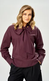 Blouse Ava fashion M-235 bordovyj