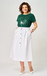 Юбка Rumoda 2290 белый