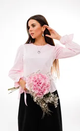 Блуза Anelli Laurel 1411 розовый