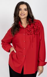 Blouse VIZAVI 810 krasnyj
