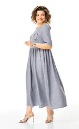 Sukienka Michel Chic 2132/1 seryj kvarc