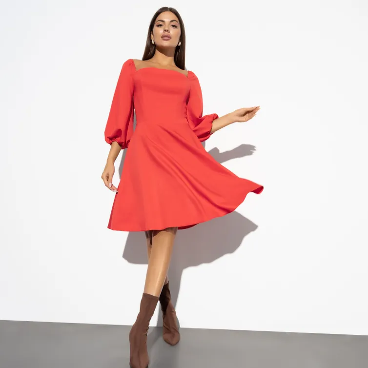 Sukienka CHARUTTI #Miss Velikolepie (passion red)