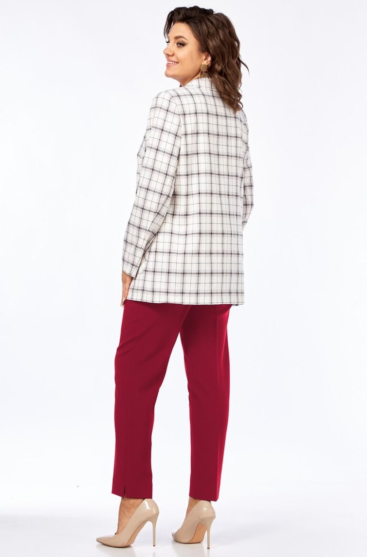 Комплект Milora арт. 1198/1 клетка/ красный