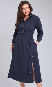 Dress Verita moda #N-2274 sinij