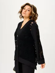 Suit Vilena-fashion #1162 chernyj