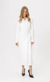 Sukienka Pirs 6299 belyj