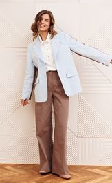 Костюм GIZART 5368 голубой, капучино