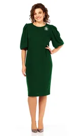 Dress Milora 1421 zelenyj