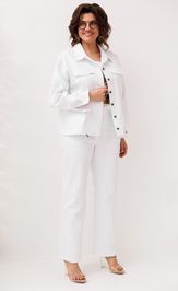 Брюки Anelli Laurel 1815.1 кокосовый сахар