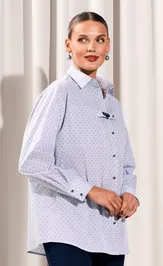 Блуза Лиссана 5037 синий