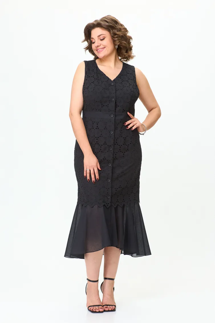 Sukienka Anastasia MAK #1194 chernyj