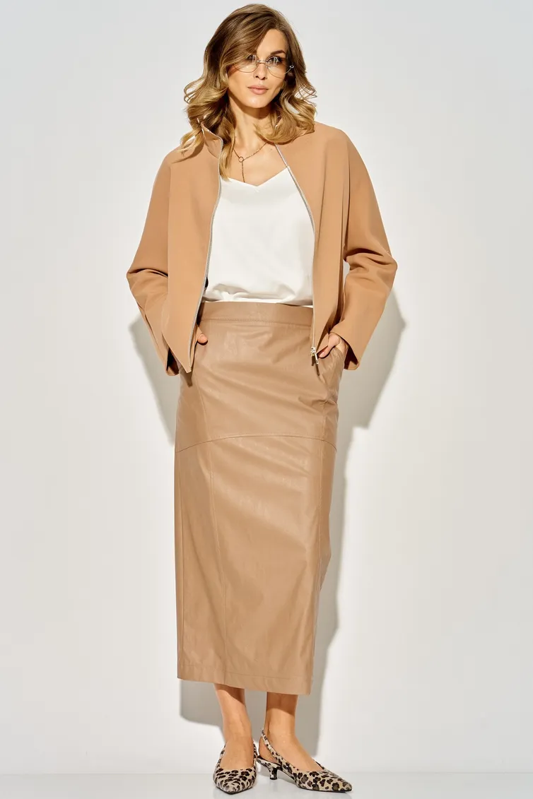 Skirt LAIKONY #L-924 karamel
