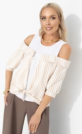 Blouse CHARUTTI Tonkaya nastrojka (krasota)