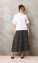 Комплект Anastasia 1316 бело-черный