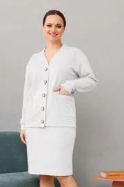 Garnitur Anastasia #1195 seryj melanzh