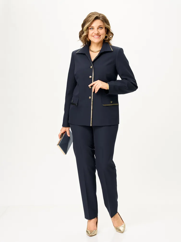 Garnitur Vilena-fashion #1202 sinij