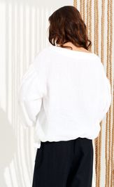 Блузка Elletto Life 13988 белый