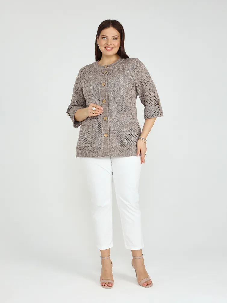 Sweter BONADI #2187 kapuchino