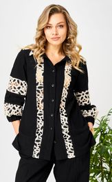 Костюм Ava fashion М-195 черный